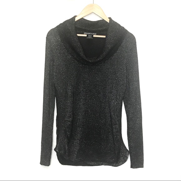 💎 united states sweaters metallic cowl neck tunic - Picture 8 of 8